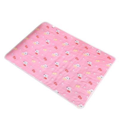 China Printed Washable Waterproof Adult Incontinence Pants Girls Diaper Protector Changing Liners for sale