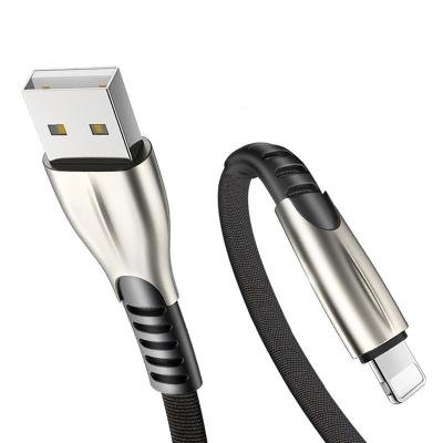 China Zinc alloy/flat cable/durable SR usb cable wire 1m data cable for iphonex cheap price cable for sale