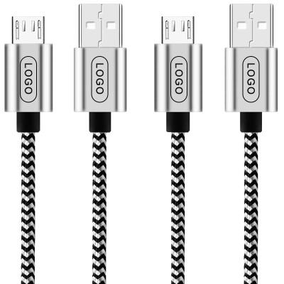 China Aluminum Alloy / Nylon Braid / SR 20cm 0.2m Durable Short Micro USB Cable 0.5m for sale