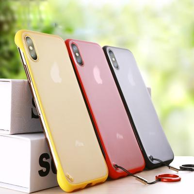 China Shockproof/Soft/Washable Frameless Acrylic Phone Case Cover For Iphone 100% Eco-friendly Biodegradable Recycle Phone Case For IphoneX/XS, XR, XS Max for sale