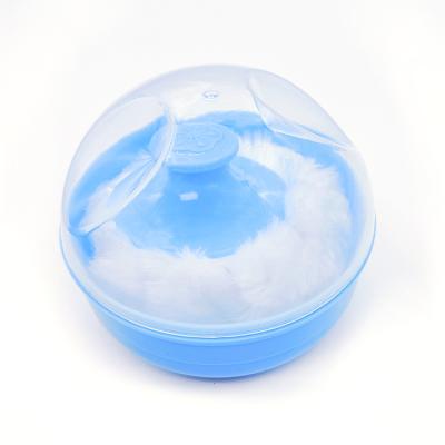 China Wholesale Portable Round Eco-freindly PP Material Baby Powder Breath Box for sale