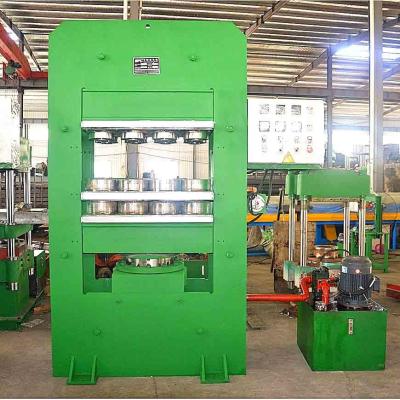 China Rubber Solid Wheel Molding Vulcanizing Press Machine for sale