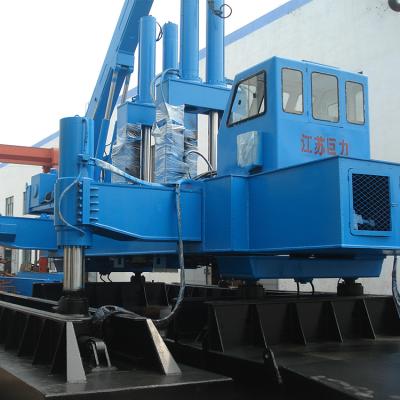 China Construction worksÂ   ZYS 600 Hydraulic Static Pile Driver / 600 Ton Ram / Hydraulic Pile Pressing Machine for sale