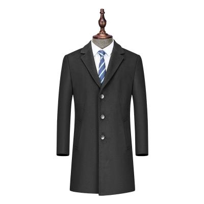 China Original Anti-Wrinkle Manufacturer Wool Coat Ditch Coat Men Winter Long Coated For Classic Style for sale