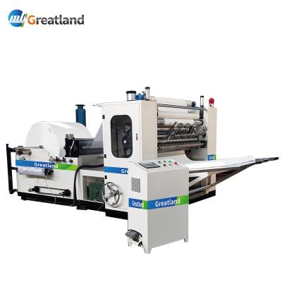 China Hot Selling Hotels Hand Towel Tissue Paper Hygiene Product And Cleaning Making Folding Machine for sale