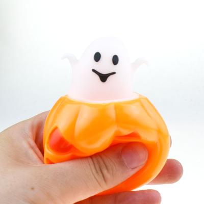 China Stress Relieve XRH 2022 Newest Halloween Props TPR Squishy Party Pumpkin Sensory Toy Squeeze Anti Soft Squishy Stress Cup for sale