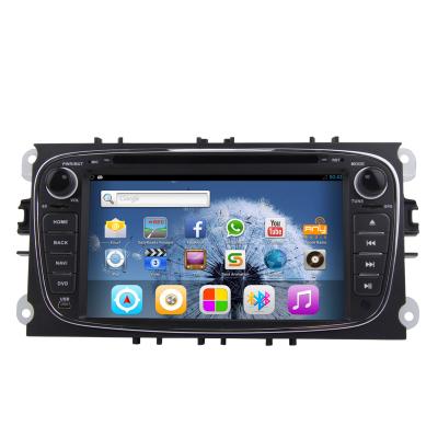 China Android 4.2.2 universal car dvd automotivo with 3g wifi rds for ford mondeo 7