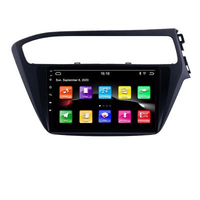 China Rungrace Manufacturer HD Touch Screen Remote Control Car DVD Player For i20 for sale