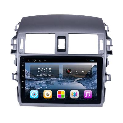 China GPS Rungrace Car Android 9 Inch Multimedia Player For Corolla 2007-2013 RL-RT059 for sale