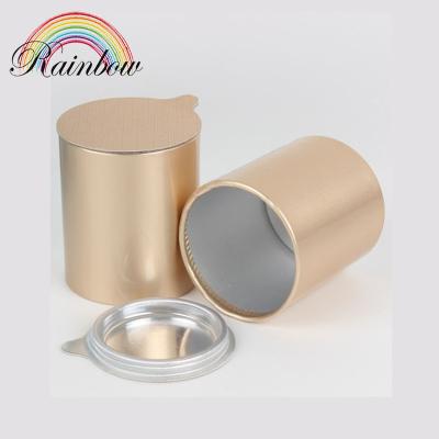 China Recycled Materials Custom Design Aluminum Aluminum Foil Tube For Coffee Tea Packaging for sale