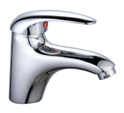 China Good Price Modern Zinc Alloy Body Single Handle Basin Faucet for sale