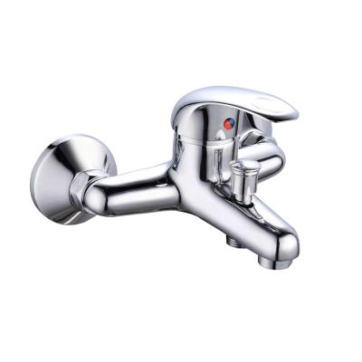 China Modern Modern Zinc Alloy Body Chromed Bathroom Shower Faucet for sale