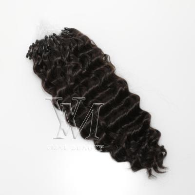 China Newest Virgin Remy Prebonded Hair 100g 2# 3B Micro Tight Loop Hair Extension VMAE Hair Ring Loop Micro Loop Bonds Hair Extensions for sale