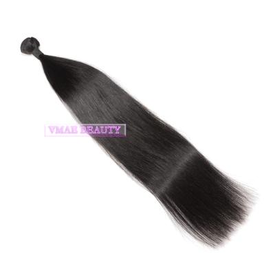 China Indian Virgin Hair Color 100g Silky Straight Virgin Hair Extensions Vmae 11A Nature Bundle Hair Weft Extension for sale