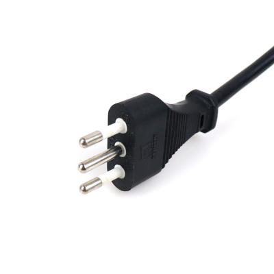 China Home Appliance Italy Power Cord To IEC 320 C13 (IMQ Approval) 10A / 250V Right Angle for sale