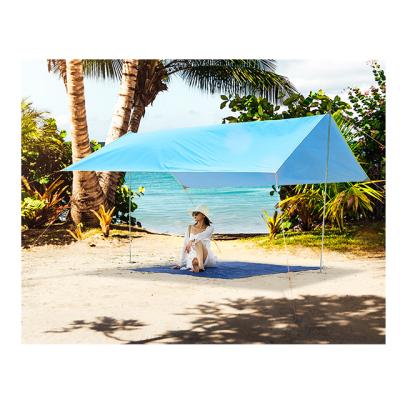 China Sun Shade Camping Outdoor Canopy Tent And Beach Tent Sun And Sun Shade Waterproof for sale