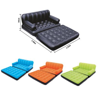 China Top Selling Foldable Multifunction 5 In 1 Air Sofa Bed Durable Waterproof PVC Air Sofa With Bed for sale