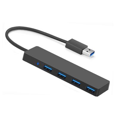 China USB 3.0 Computer Mobile Devices .desk High-Speed ​​Hub 4-Port Splitter Portable USB Extension Data Hub Compatible with Mac Pro /mini, Surface Pro, XPS, Notebook for sale