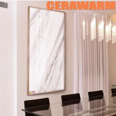 China Good Luxury Cerawarm Warm Household Heated Skirt Flat Panel Ceramic Wall Heater for sale