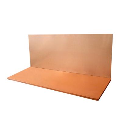 China 4x8 Sweep Copper Sheet Price Electronic Copper Infused Bed Sheets for sale