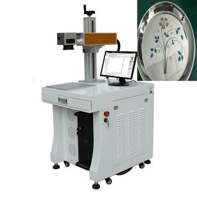 China Faith Laser Marking Production Line Mopa Marking Machine Fiber Laser Printer For Color Printing for sale