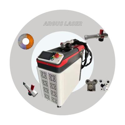 China Continuous Metal Rust Removal ARGUS Rust Pulse 500w Stainless Steel Fiber Laser Cleaning Machine for sale