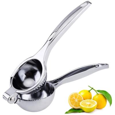 China Viable Set Hand Held Cocktail Squeezer Stainless Steel Lemon Squeezer Bar Tools Manual Cocktail Shaker Set for sale