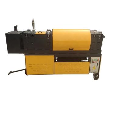 China Less Than 90 Degree Steel Pipe Straightening Rust Removal Brush Paint Integrated Machine for sale