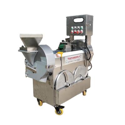 China Electric Potato Chips Slicer Cutter Onion Rings Slicer Snack Factory Vegetable Processing Machine Band Cutting Dicing Machine for sale