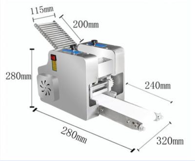 China Hot Selling Food Industry Machinery Scale Small Automatic Mini Dumpling Wrapper Skin Machine For Sale for sale