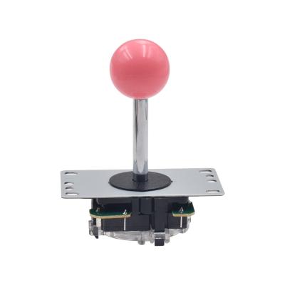 China Plastic+metal newcomer long shaft sanwa arcade joystick 4/8 way joystick fighting parts for game Arcade for sale