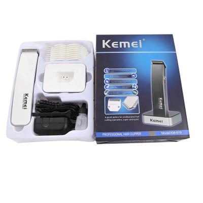 China Kemei Wholesale Professional Cordless Rechargeable Electric Hair Trimmer 2020 Best Best Easy Hook Design for sale