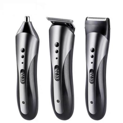 China Safety electric shaver pruner nose hair device 3 in 1 hair cutter suit hair pruner trummer machine for sale