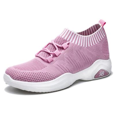 China Cushioning OEM 2021 Ladies Spring Summer Women Casual Shoes Fashion Breathable Hollow Lace Up Women Sports Sneakers for sale