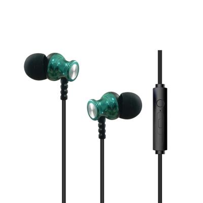 China Perfect Sound Stereo Wired Headphones With Mic And Volume Control 3.5mm Plug Sports Bass In Ear Wired Headphones for sale