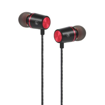 China Perfect Sound Phone Accessories Wired Earbuds In-Ear Headphones With Mic Metal Earbuds Stereo Sports Wired Earphone Headphones for sale