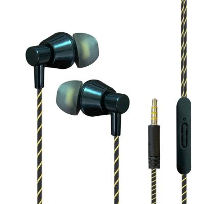 China Perfect Noise OEM Fashion 3.5mm Plug Stereo In-Ear Earbuds Wired Earphone With Mic Sports Headphone Gaming Earbuds For Smartphone And Computer for sale