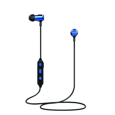 China Magnetic Neckband Hit Earphone Sports Running Wireless Neckband Headset Earphone With Stereo Sound Sports Neckband Earphone for sale