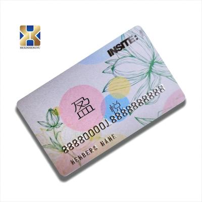 China Professional Custom Printing Super Sale Code VIP Gift Member Magnetic Stripe Convex Card for sale