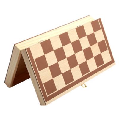 China High Quality Handmade Chess Mold With Drawer Wooden Backgammon Chess Pieces Suit For Gift Inlaid Ludo Chess Game for sale