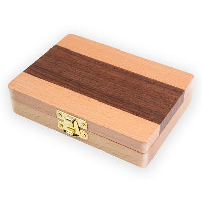 China The other new arrival milk teeth box baby wooden box for storing milk teeth baby children wooden tooth storage box for sale