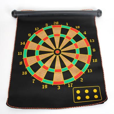 China Sports Dart Games 17 Inch Hobby Dart Board Game Scoring Portable Magnetic Dart Board For Desktop for sale