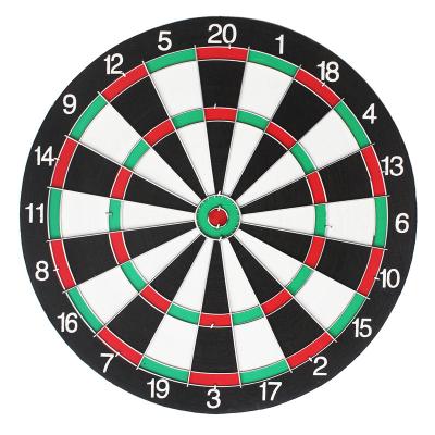 China Custom Wholesale Home Indoor Sports Entertainment Double Sided Professional 17 Inch Dart Board Video Game Luxury Commercial Set for sale