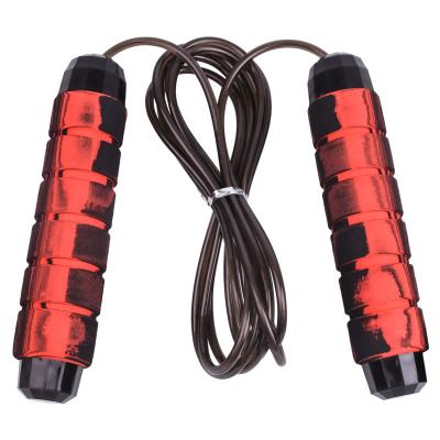 China Production Heavy Professional Fitness Jumping Rope Fitness Quality PVC Adjustable Weighted Jump Rope for sale