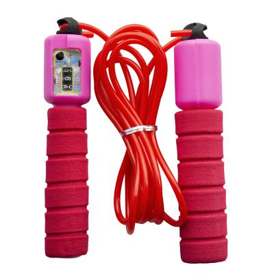 China Production Heavy Professional Fitness Weighted Jump Rope Account Fitness Quality PVC Adjustable Weighted Jump Rope for sale