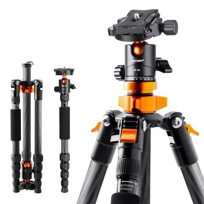 China K&F Concept PORTABLE Projector Tripod Speaker Stand Camera TV Laptop Tripod Stand Carbon Fiber Tripod for sale