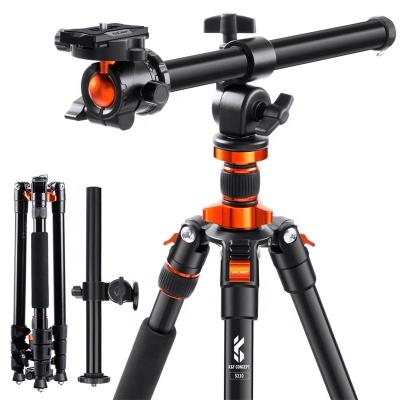 China K&F Concept PORTABLE Camera Tripod Stand Large Horizontal Camera Adjustable Tripods With 360 Degrees Horizontal for sale