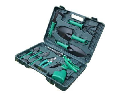 China Camdo 10 Pcs Garden Equipment Stainless Steel Garden Hand Tools Box Set JL015 for sale