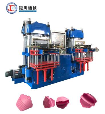 China Vacuum Compression Molding machine for making Silicone Kitchen Utensils Silicone Bowl Rubber Cookery for sale