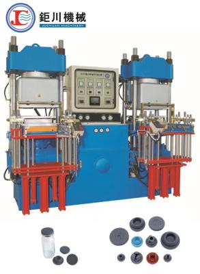 China Energy Saving Vacuum Compression Molding Machine For Making Rubber Stopper for sale